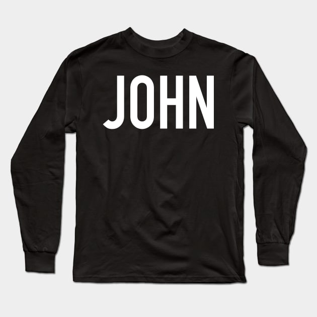 John Long Sleeve T-Shirt by StickSicky